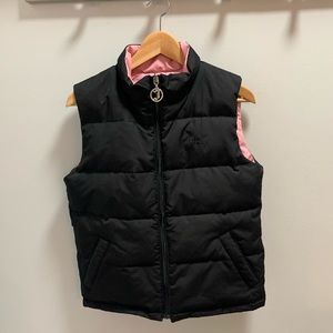 J Lo reversible puffer vest